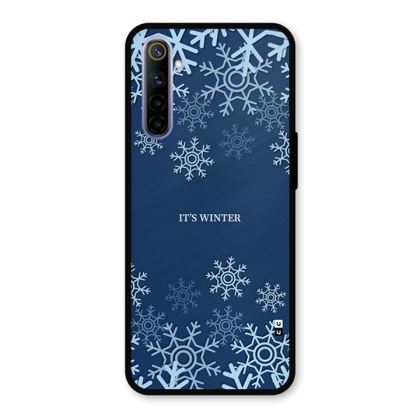 Its Winter Metal Back Case for Realme 6