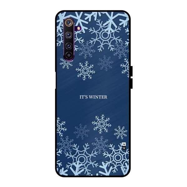 Its Winter Metal Back Case for Realme 6 Pro