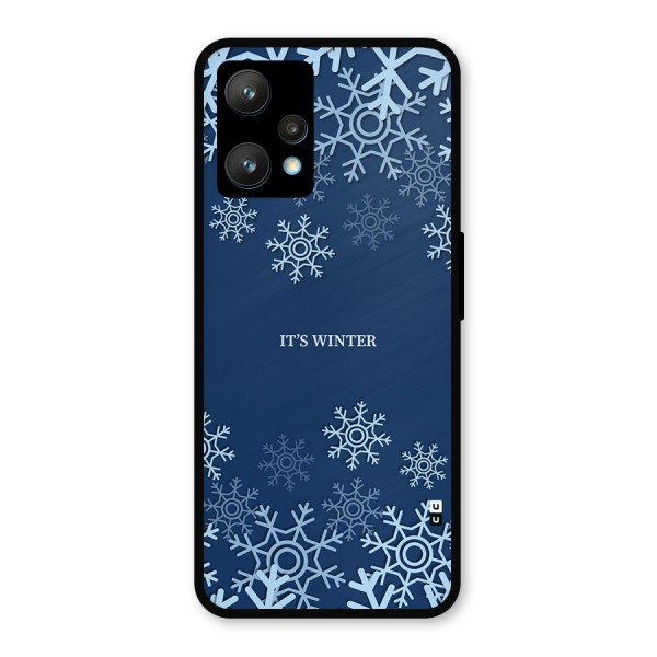 Its Winter Metal Back Case for Realme 9