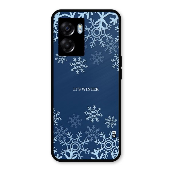 Its Winter Metal Back Case for Realme Narzo 50 5G