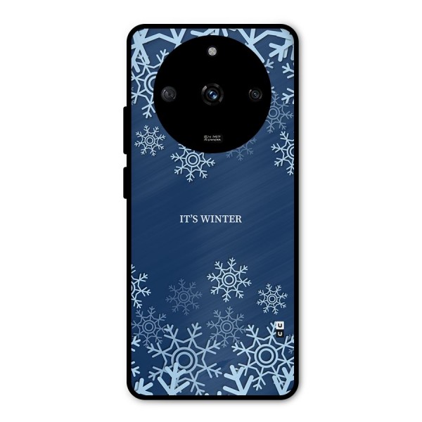 Its Winter Metal Back Case for Realme Narzo 60 5G