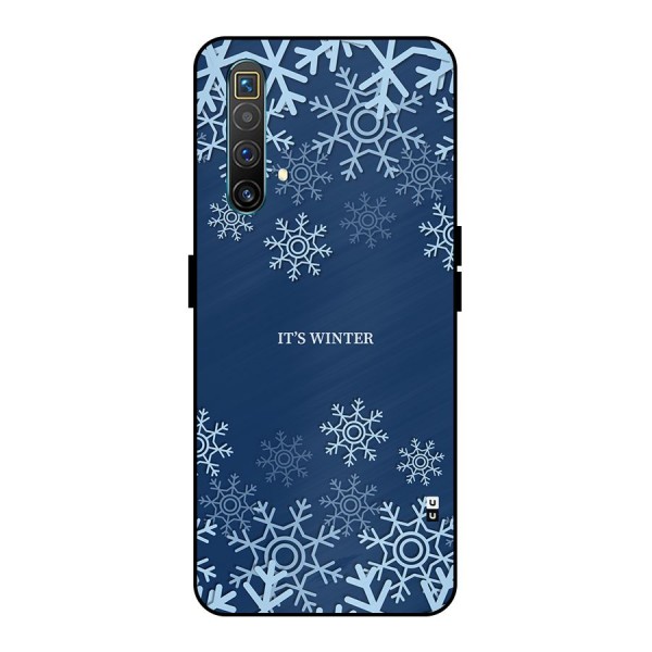 Its Winter Metal Back Case for Realme X3 SuperZoom