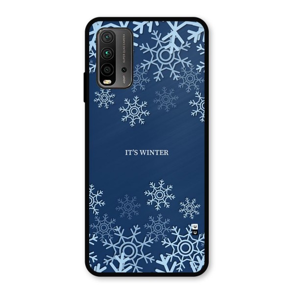 Its Winter Metal Back Case for Redmi 9 Power