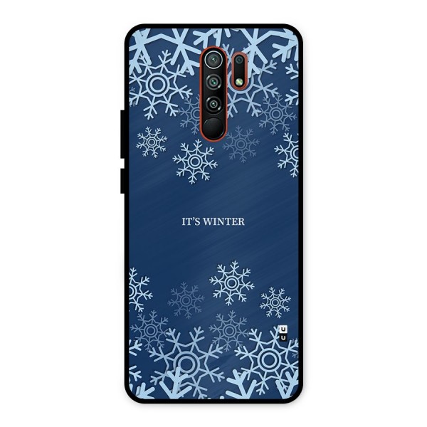 Its Winter Metal Back Case for Redmi 9 Prime