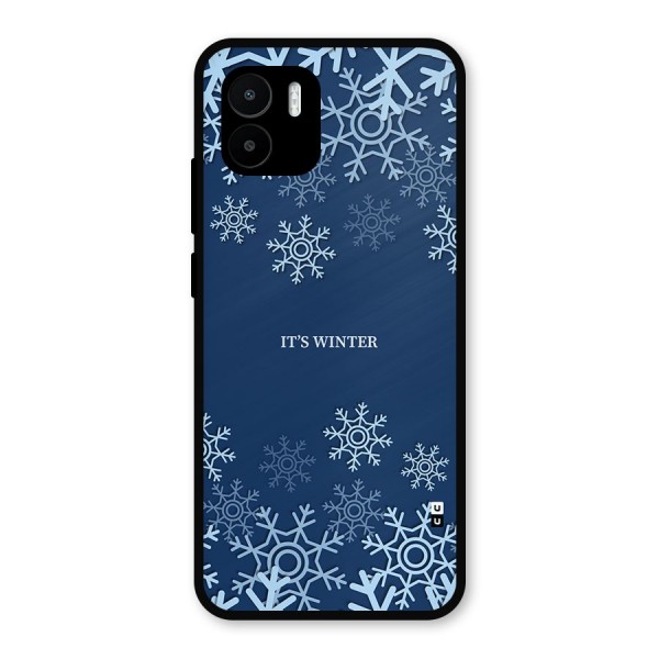 Its Winter Metal Back Case for Redmi A2