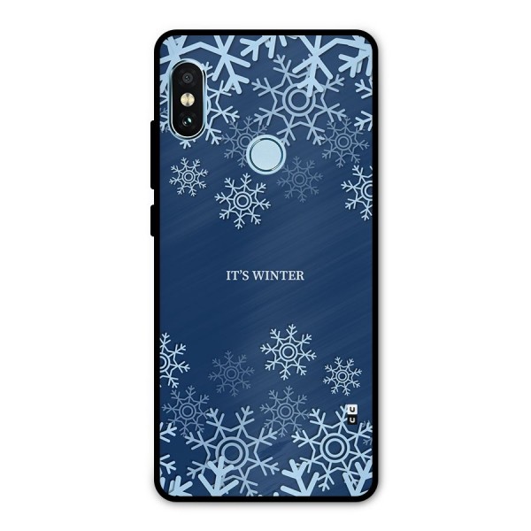 Its Winter Metal Back Case for Redmi Note 5 Pro