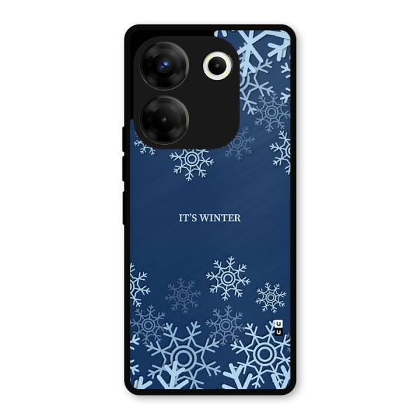 Its Winter Metal Back Case for Tecno Camon 20