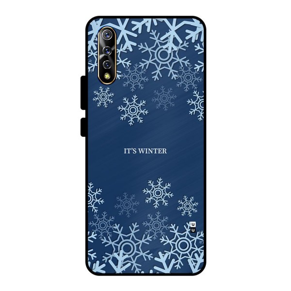 Its Winter Metal Back Case for Vivo S1