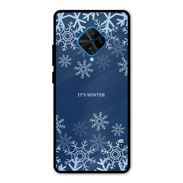 Its Winter Metal Back Case for Vivo S1 Pro