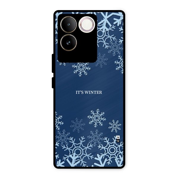 Its Winter Metal Back Case for Vivo T2 Pro