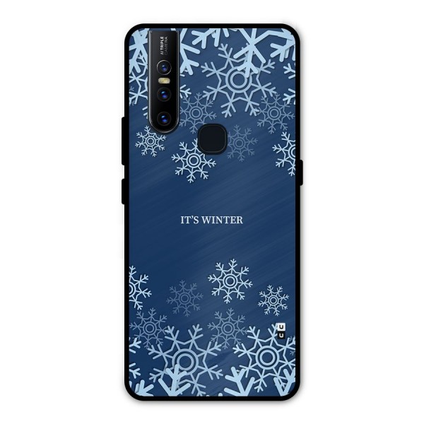 Its Winter Metal Back Case for Vivo V15