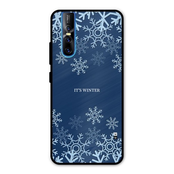 Its Winter Metal Back Case for Vivo V15 Pro