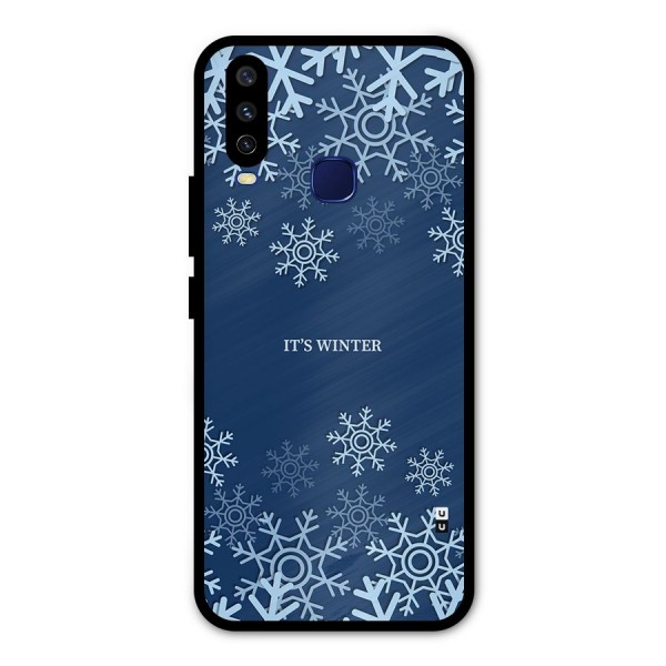 Its Winter Metal Back Case for Vivo V17