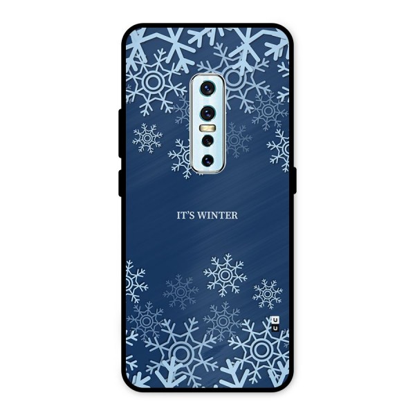 Its Winter Metal Back Case for Vivo V17 Pro