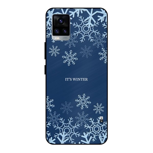 Its Winter Metal Back Case for Vivo V20 2021