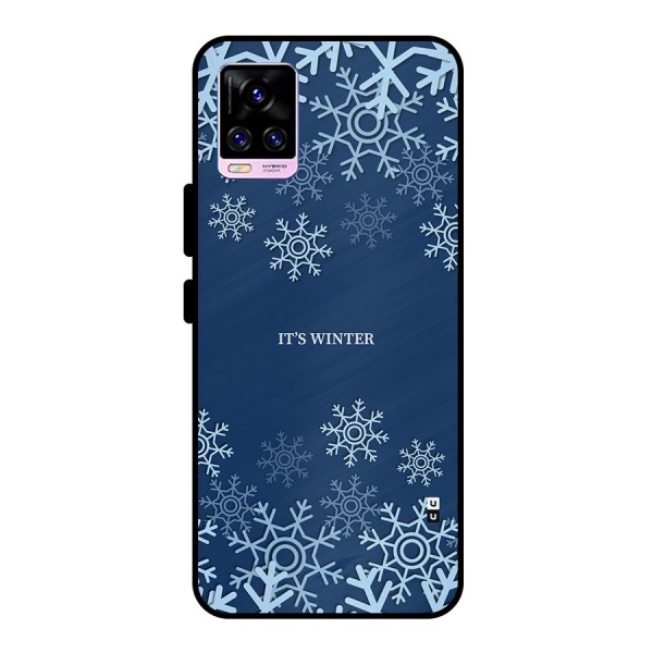 Its Winter Metal Back Case for Vivo V20 Pro