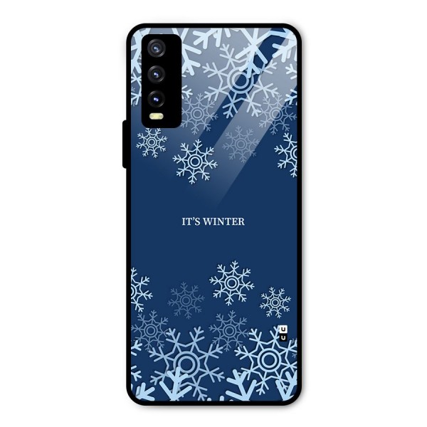 Its Winter Metal Back Case for Vivo Y20 2021