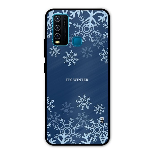 Its Winter Metal Back Case for Vivo Y30