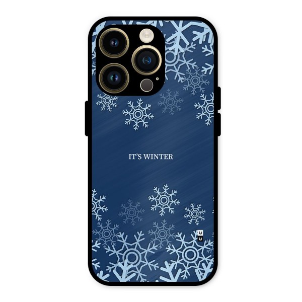 Its Winter Metal Back Case for iPhone 14 Pro