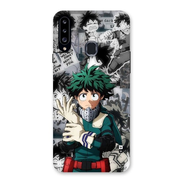 Izuku Midoriya Back Case for Galaxy A20s