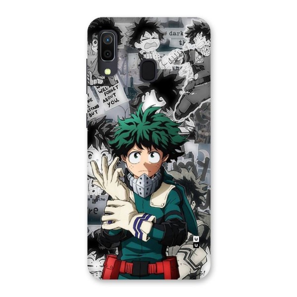 Izuku Midoriya Back Case for Galaxy A30