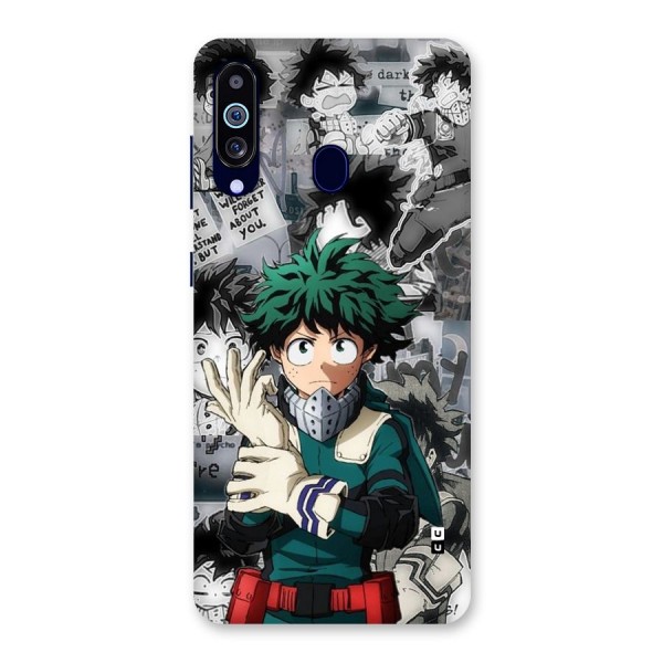 Izuku Midoriya Back Case for Galaxy A60