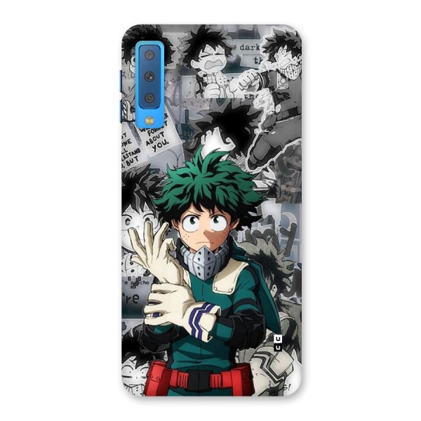 Izuku Midoriya Back Case for Galaxy A7 (2018)