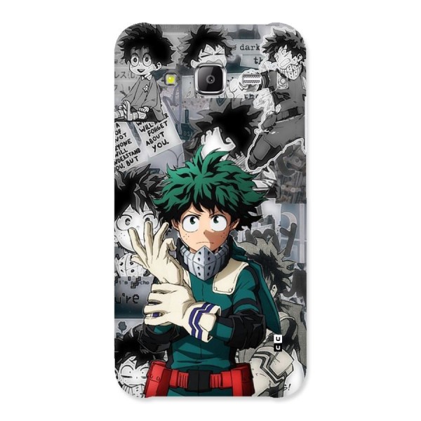 Izuku Midoriya Back Case for Galaxy J5