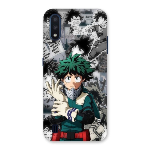 Izuku Midoriya Back Case for Galaxy M01