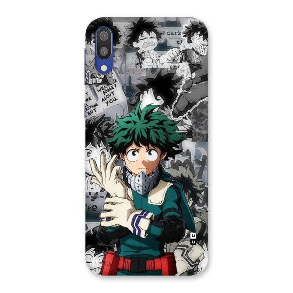 Izuku Midoriya Back Case for Galaxy M10