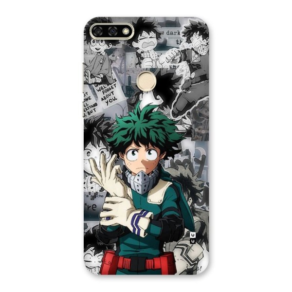 Izuku Midoriya Back Case for Honor 7A