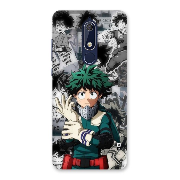 Izuku Midoriya Back Case for Nokia 5.1