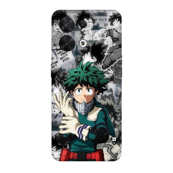 Izuku Midoriya Back Case for Oppo Reno8 5G