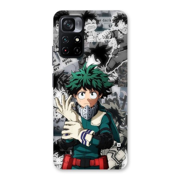 Izuku Midoriya Back Case for Poco M4 Pro 5G