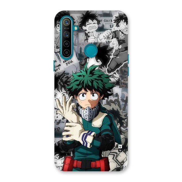 Izuku Midoriya Back Case for Realme 5i