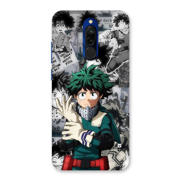 Izuku Midoriya Back Case for Redmi 8