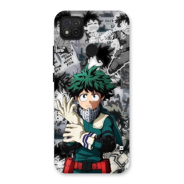 Izuku Midoriya Back Case for Redmi 9C