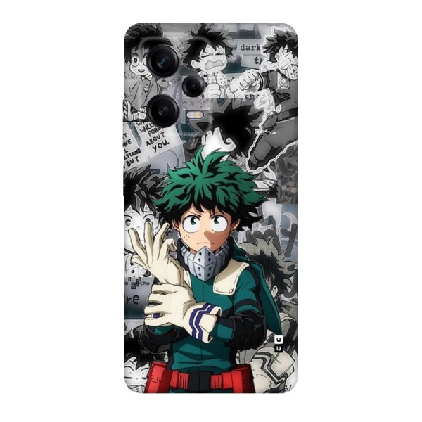 Izuku Midoriya Back Case for Redmi Note 12 Pro