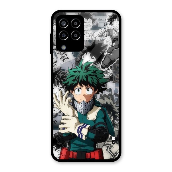 Izuku Midoriya Glass Back Case for Galaxy M33