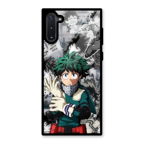 Izuku Midoriya Glass Back Case for Galaxy Note 10