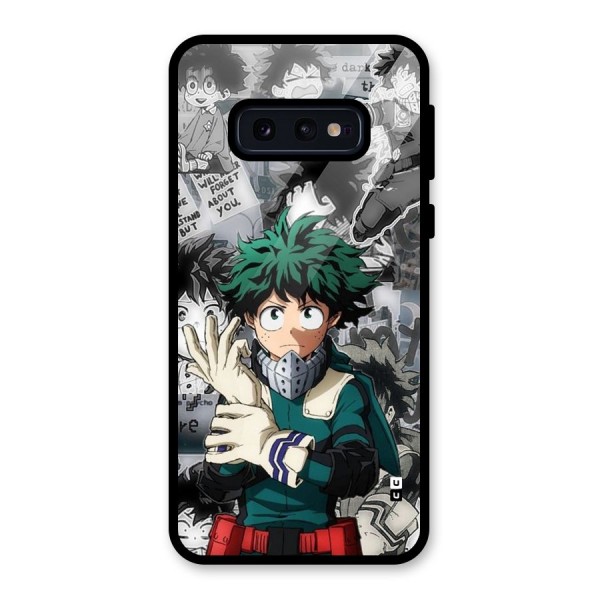 Izuku Midoriya Glass Back Case for Galaxy S10e