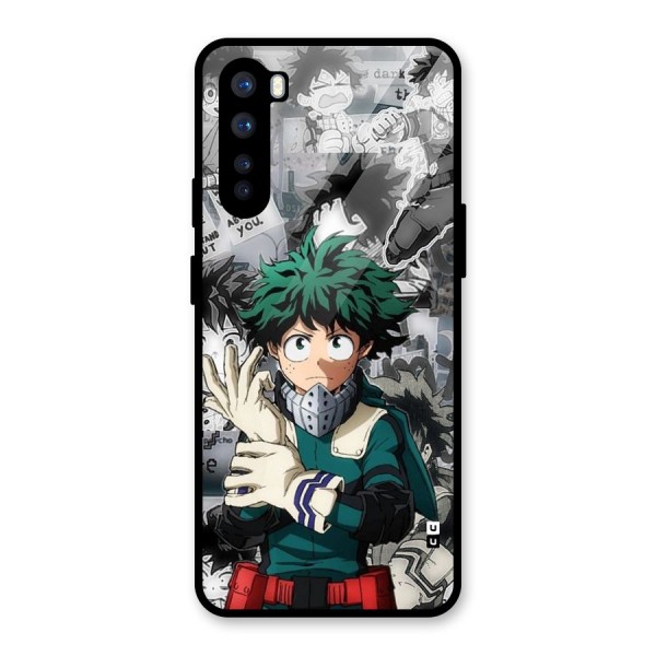 Izuku Midoriya Glass Back Case for OnePlus Nord