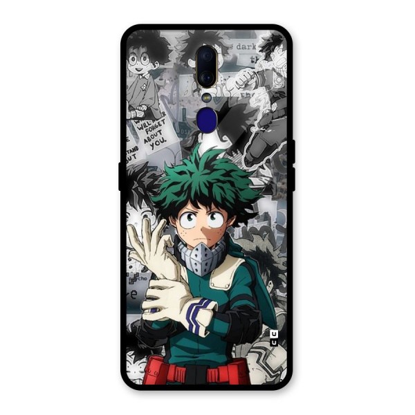 Izuku Midoriya Glass Back Case for Oppo F11