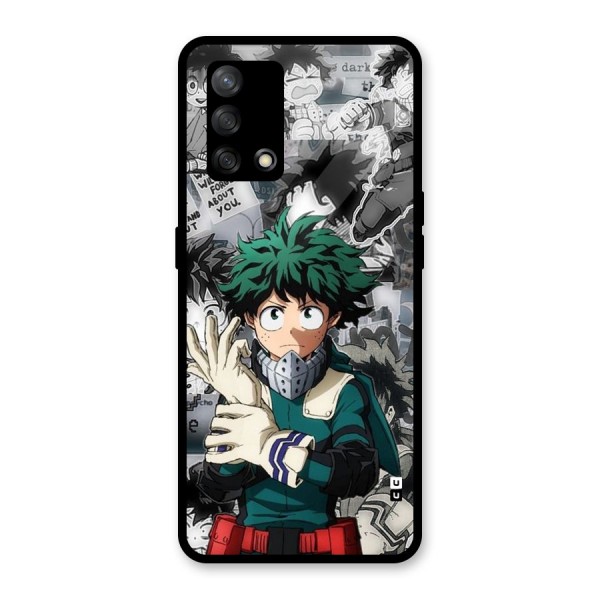 Izuku Midoriya Glass Back Case for Oppo F19