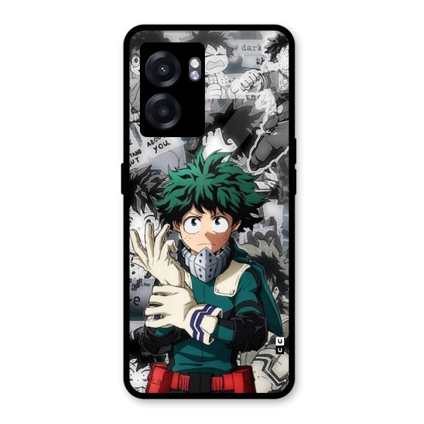 Izuku Midoriya Glass Back Case for Oppo K10 (5G)