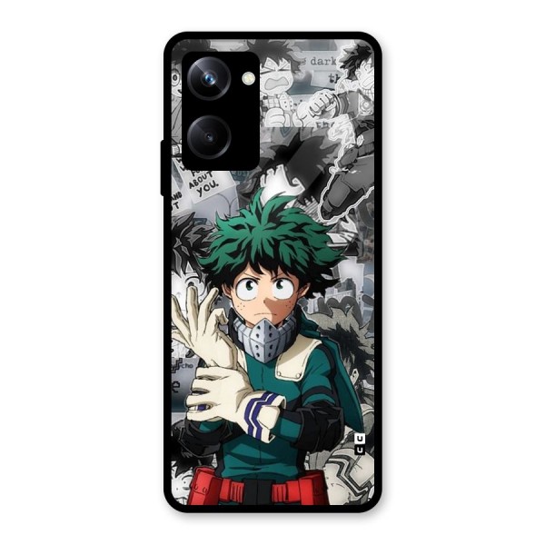 Izuku Midoriya Glass Back Case for Realme 10 Pro