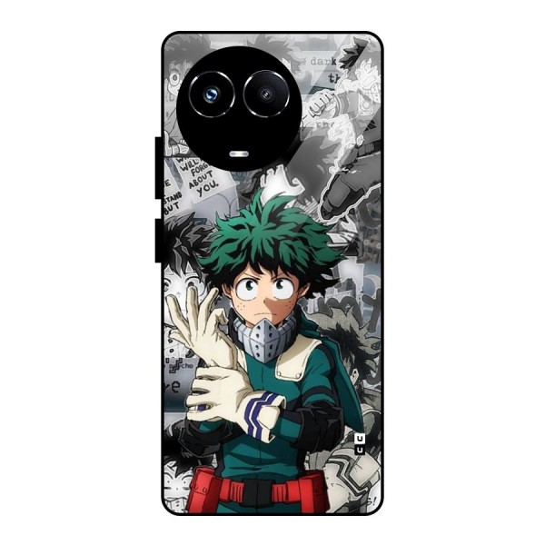 Izuku Midoriya Glass Back Case for Realme 11X