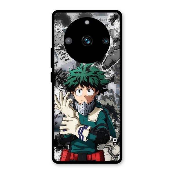 Izuku Midoriya Glass Back Case for Realme 11 Pro