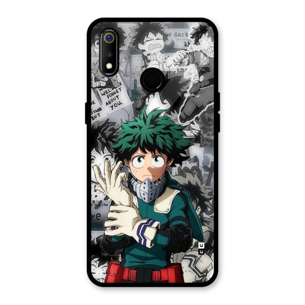 Izuku Midoriya Glass Back Case for Realme 3i