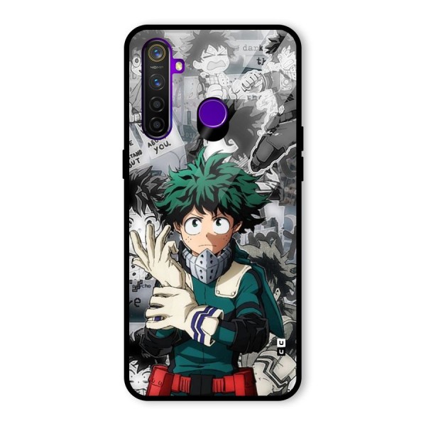 Izuku Midoriya Glass Back Case for Realme 5 Pro